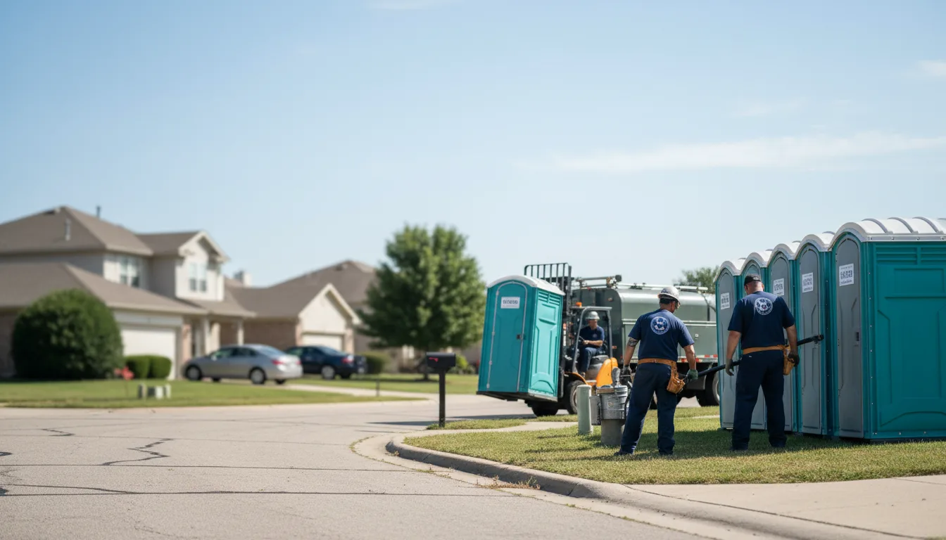 Porta Potty Rental in Saint Joseph, IL near me
